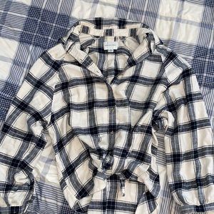 American Eagle loose tie flannel M